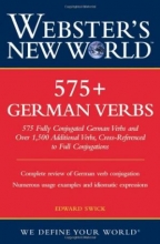 کتاب آلمانی وبسترز نیو ورد جرمن وربز Websters New World 575 German Verbs