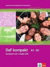 کتاب آلمانی داف کامپکت DaF kompakt Kursbuch + Ubungsbuch A1 - B1 چاپ اصلی زبانکده