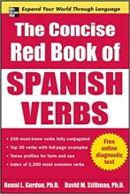 کتاب اسپانیایی د کانسایز رد بوک اف اسپنیش وربز  The Concise Red Book of Spanish Verbs