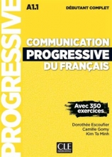 کتاب فرانسه  کامیونیکیشن پروگرسیو  Communication progressive – debutant complet + CD