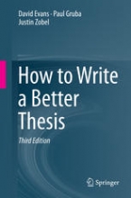 کتاب زبان هو تو رایت بتر دیسیس How to Write a Better Thesis
