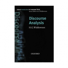 کتاب دیکورس انالایزیز Discourse Analysis by H.G.Widdowson اثر هنری ویدسون
