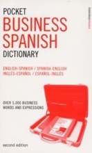 کتاب پاکت بیزینس اسپنیش وکبیولری  Pocket Business Spanish Dictionary Over 5000 Business Words and Expressions