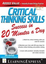 کتاب زبان کریتیکال ثینکینگ اسکیلز 2015 Critical Thinking Skills Success in 20 Minutes a Day 3rd Edition