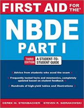 کتاب فرست اید فور د ان بی دی ای پارت یک First Aid for the NBDE Part 1
