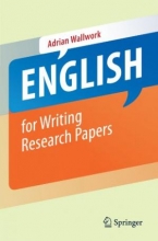 کتاب انگلیش فور رایتینگ ریسرچ پیپرز English for Writing Research Papers by Adrian Wallwork