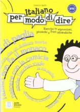کتاب ایتالیایی Italiano Per Modo Di Dire esercizi su espressioni proverbi e frasi idiomatiche