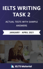 کتاب آیلتس رایتینگ  تسک 2 اکچوال تست ژانویه تا آپریل ۲۰۲۱  (IELTS Writing Task 2 Actual Tests  (Jan – Ap