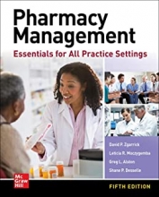 کتاب فارمیسی منیجمنت Pharmacy Management Essentials for All Practice Settings