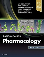 کتاب فارماکولوژی رنگ و دیل Rang & Dales Pharmacology 9th Edition 2019