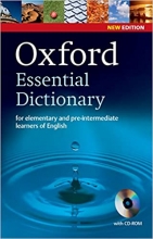 کتاب زبان دیکشنری آکسفورد اسنشیال دیکشنری Oxford Essential Dictionary new edition