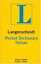 کتاب دیکشنری دوسویه ایتالیایی انگلیسی Langenscheidts Pocket Dictionary Italian