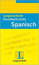کتاب اسپانیایی لانگنشایت  Langenscheidt Grundwortschatz Spanisch