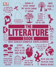 کتاب د لیتریچر بوک  The Literature Book Big Ideas Simply Explained