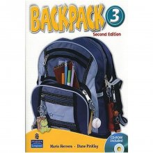 کتاب زبان بک پک Backpack 3 Student Book, Work Book + 2CD + DVD