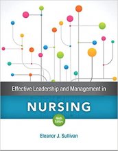 کتاب افکتیو لیدرشیپ اند منیجمنت این نرسینگ Effective Leadership and Management in Nursing
