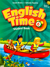 کتاب انگليش تايم (English Time 6 Student Book & Workbook With QR Code (2nd Edition