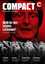 کتاب مجله آلمانی کامپکت COMPACT-Wollt ihr den totalen Lockdown?–Die Diktatur marschiert