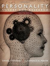 کتاب پرسونالیتی Personality: Theory and Research, 12th Edition2013
