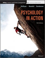 کتاب سایکولوژی این اکشن Psychology in Action, 12th Edition2017