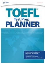 کتاب تافل تست پریپ پلنر TOEFL Test Prep Planner