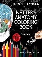 کتاب نترز آناتومی کالرینگ بوک The Netter’s Anatomy Coloring Book, 2th edition2016