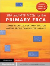 کتاب اس بی ای اند ام تی اف  SBA and Mtf Mcqs for the Primary Frca 1st Edition2012