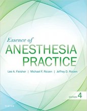 کتاب اسنس آف آنستیزیا پرکتیس Essence of Anesthesia Practice, 4th Edition2017