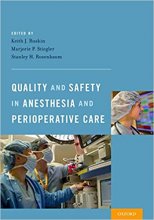 کتاب کوالیتی اند سیفتی این آنستزیا Quality and Safety in Anesthesia and Perioperative Care