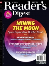 مجله ریدر دایجست Readers Digest Mining the moon May 2021