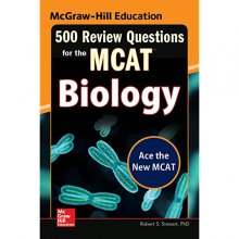 کتاب ام کت بیولوژی  McGraw-Hill Education 500 Review Questions for the MCAT: Biology, 2nd Edition2016