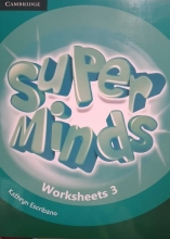 کتاب ورکشیت سوپرمایندز Super Minds Worksheet 3