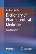 کتاب دیکشنری آف فارماسیوتیکال مدیسین ویرایش چهارم  Dictionary of Pharmaceutical Medicine Fourth Edition