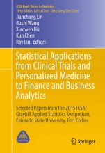 کتاب استاتیستیکال اپلیکیشن فرام کلینیکال تریالز Statistical Applications from Clinical Trials and Personalized Medicine to Fina