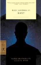 Basic Writings of Kant F.T