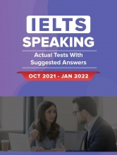 کتاب آیلتس اسپیکینگ اکچوال تست اکتبر تا ژانویه IELTS Speaking Actual Tests Oct 2021-Jan 2022