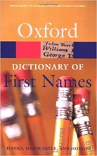 کتاب A Dictionary of First Names