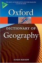 خرید کتاب فرهنگ لغت جغرافیا A Dictionary of Geography