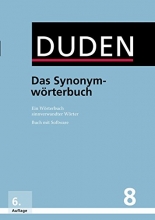 DUDEN 8 Das Synonymwörterbuch