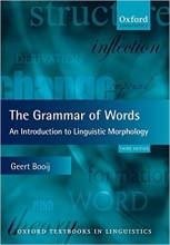 The Grammar Of Words An Introduction To Linguistic