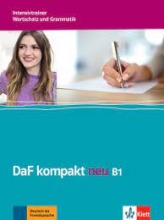 کتاب آلمانی داف کامپکت ورتچتز اند گرمتیک نیو DaF kompakt neu B1 Intensivtrainer - Wortschatz und Grammatik