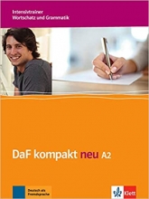 کتاب آلمانی داف کامپکت ورتچتز اند گرمتیک نیو DaF kompakt neu A2 Intensivtrainer - Wortschatz und Grammatik