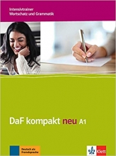 کتاب آلمانی داف کامپکت ورتچتز اند گرمتیک نیو  DaF kompakt neu A1 Intensivtrainer - Wortschatz und Grammatik