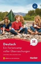 کتاب داستان المانی یک کمپ تعطیلات پر از شگفتی Ein Feriencamp voller Uberraschungen