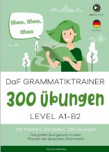 کتاب آلمانی داف گراماتیک ترینر Daf Grammatiktrainer 300 Übungen A1-B2