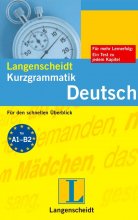 کتاب آلمانی لانگنشایت کورزگراماتیک Langenscheidt Kurzgrammatik für A1-B2