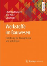 کتاب آلمانی برای مهندسان عمران و معماران  Werkstoffe im Bauwesen  Einführung für Bauingenieure und Architekten