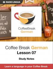 کتاب آلمانی کافی بریک جرمن Coffee Break German lesson 7