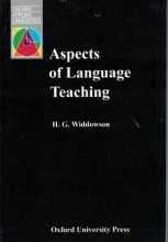 Aspects of Language Teaching