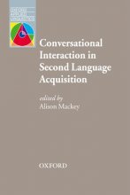 Conversational Interaction in Second Language Acquisition